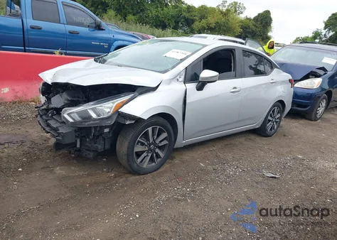 2021 Nissan Versa Sv Xtronic Cvt z USA, uszkodzony, nr VIN 3N1CN8EV2ML863783